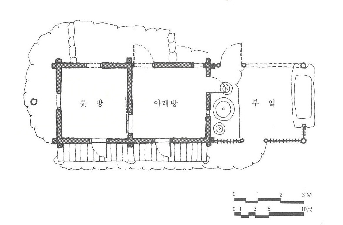 김완택 가옥 평면도